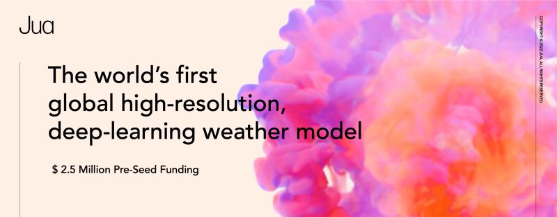 Jua launches weather forecasting service powered by AI