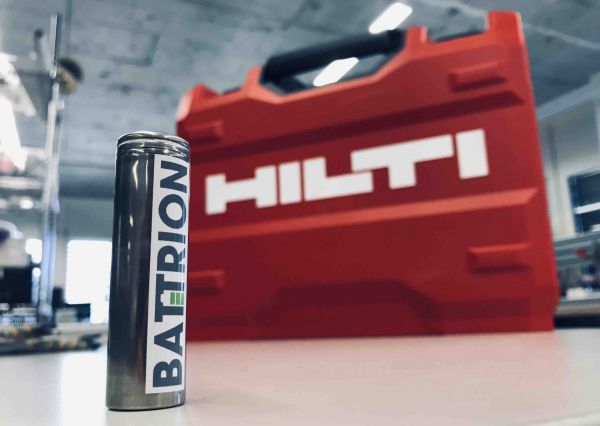 Battrion and Hilti present new battery cells