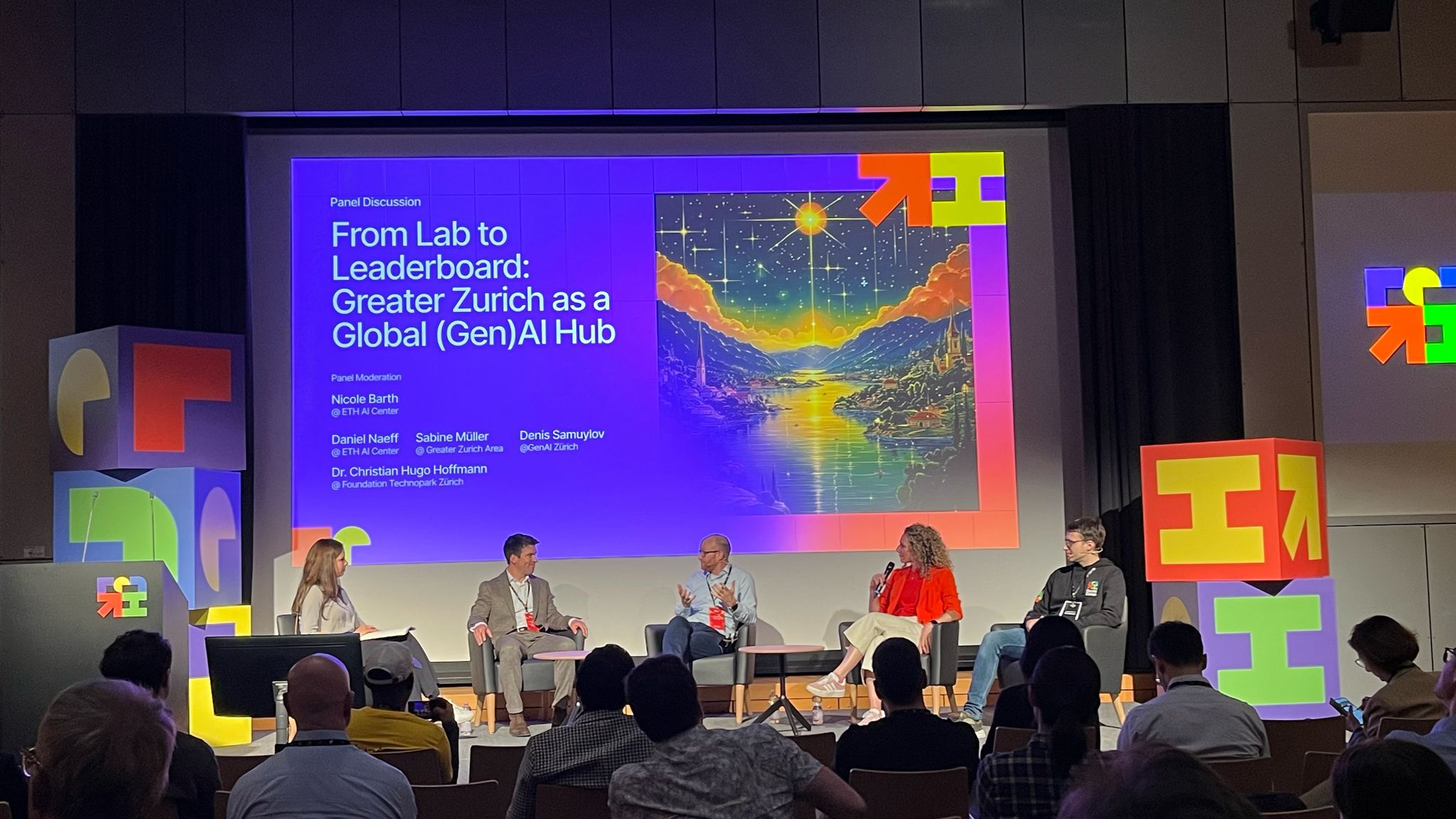 Co Curated Panel by ETH AI Center and Greater Zurich Area