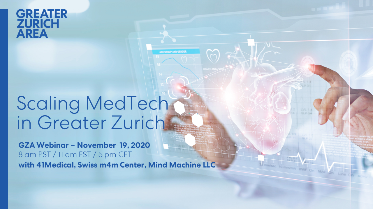 Webinar scaling medtech in Greater Zurich