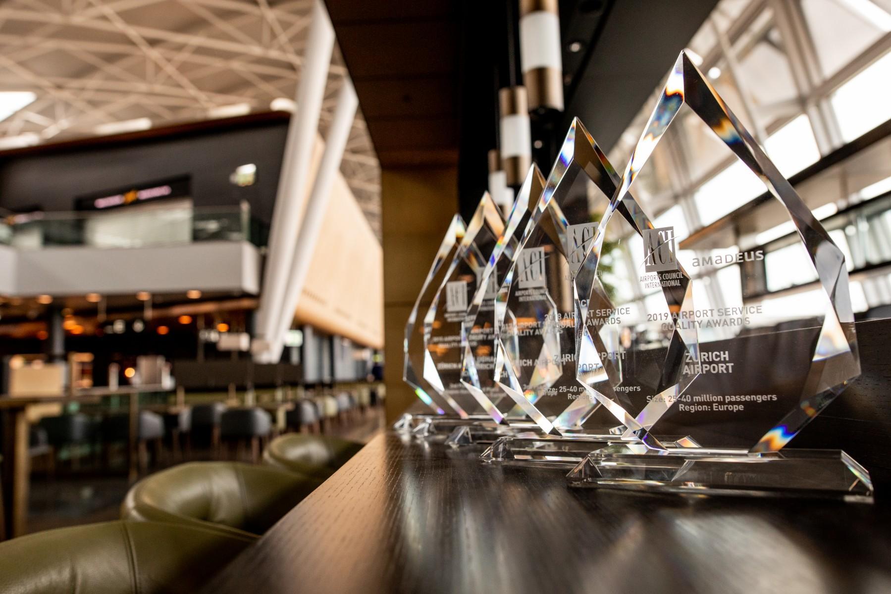 Passengers choose Zurich Airport as best in Europe once again