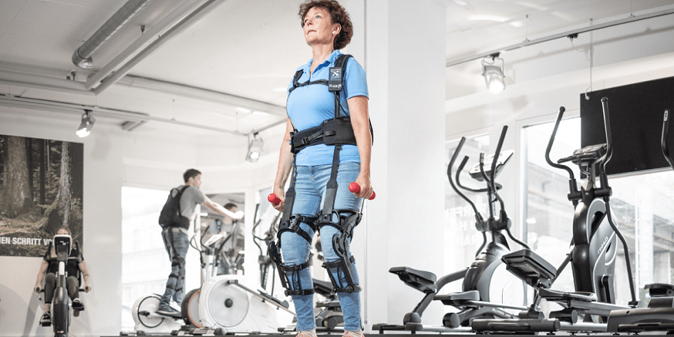 Diese 10 Robotik-Start-ups aus der Greater Zurich Area sind Weltklasse. MyoSwiss Exoskelett.