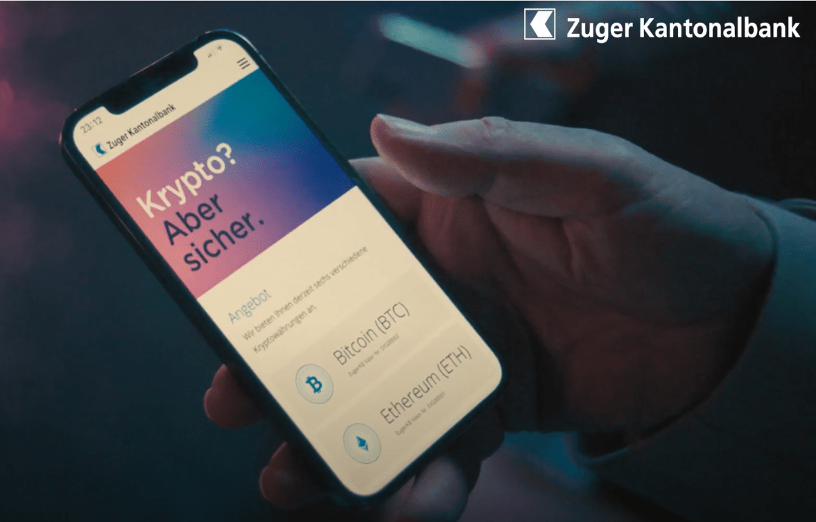 Zuger Kantonalbank ermöglicht Krypto-Handel