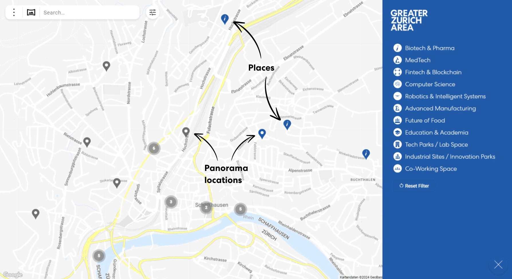 GZA Aumivi: Map View (Guide)
