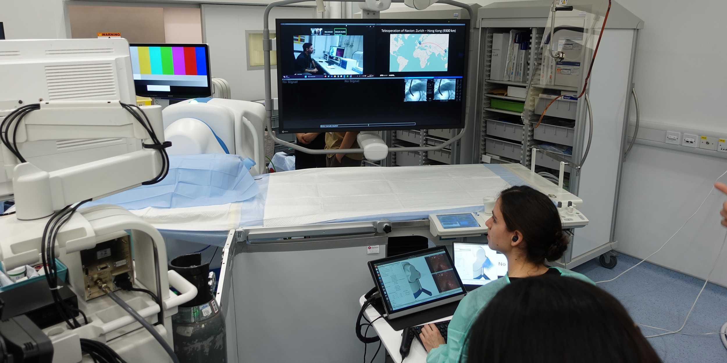 ETH successfully performs endoscopy via remote control