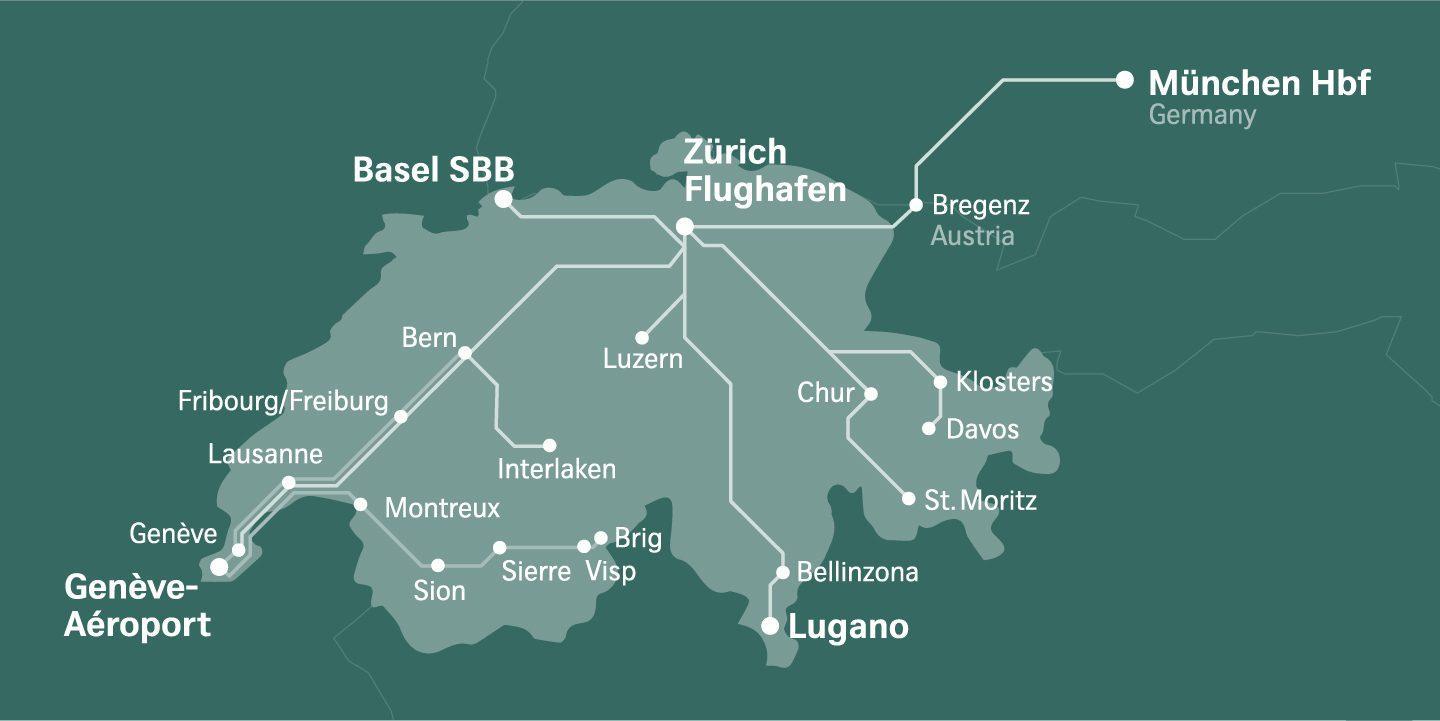 Swiss und SBB erweitern Flugzug-Partnerschaft