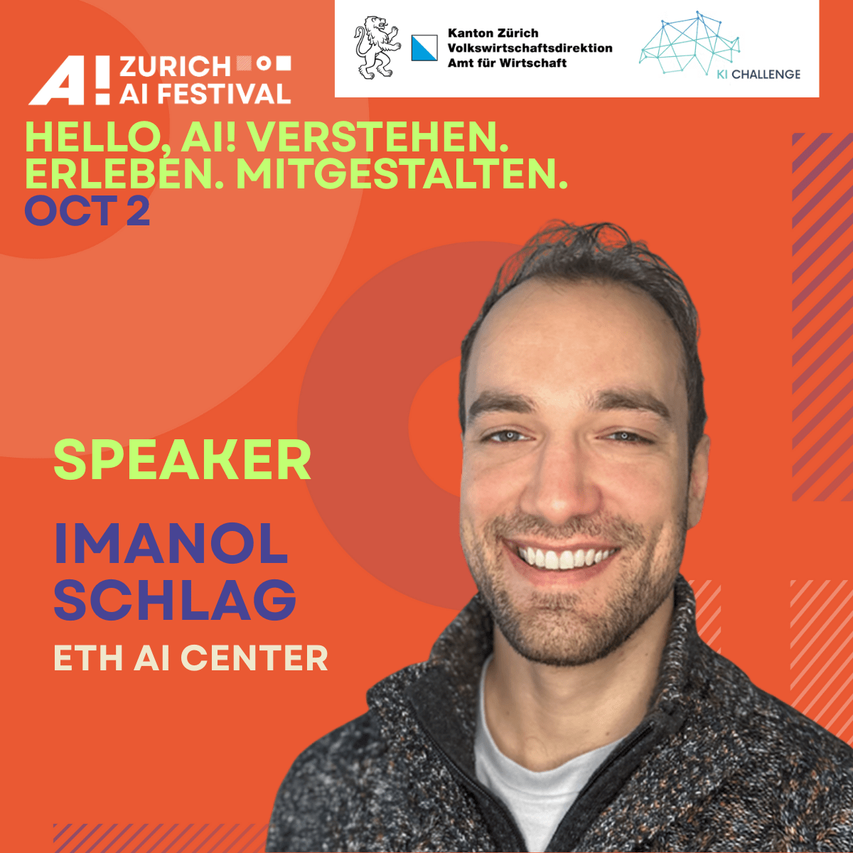 Hello, AI, Kt Zürich & KI Challenge_ImanolSchlag_Zurich AI Festival