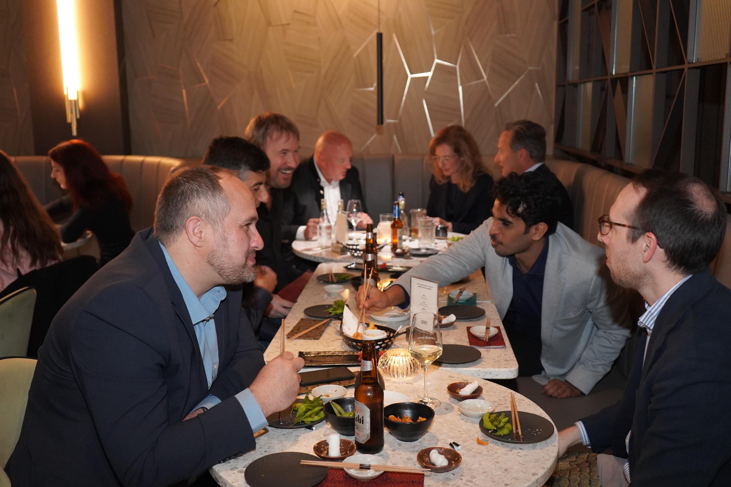 HealthTech Roadshow 2025 Dinner