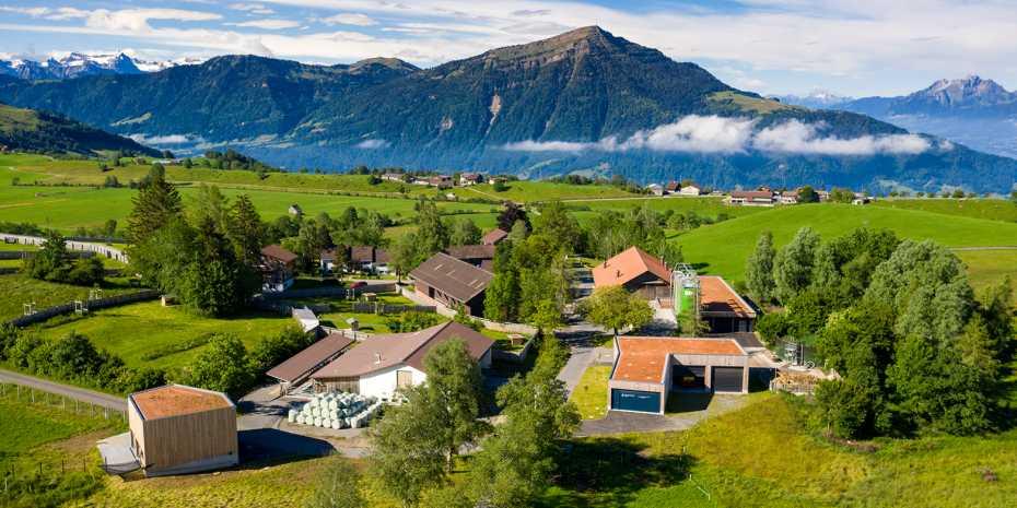 Früebüel agricultural research station in Greater Zurich