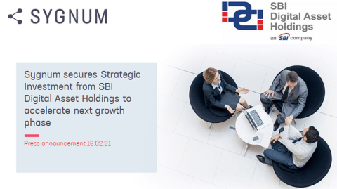 Sygnum secures investment from Japan